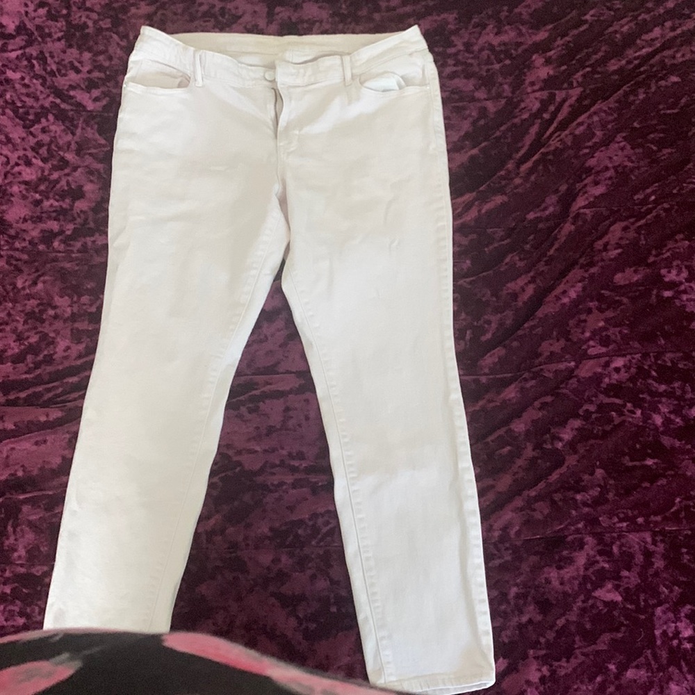 White High rise Jeans